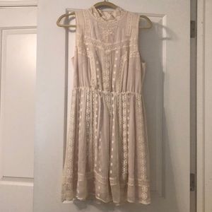 ARYN K Silk and Lace dress